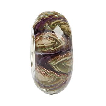 Lavender Peach Sparkle Gravity Waves Fragments - Ogerbeads Glas